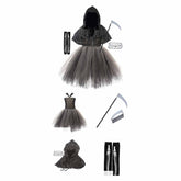 Kinder Mädchen tutu Kleid Halloween Erntemaschine Cosplay Kostüm Kostüme Halloween Karneval Anzug